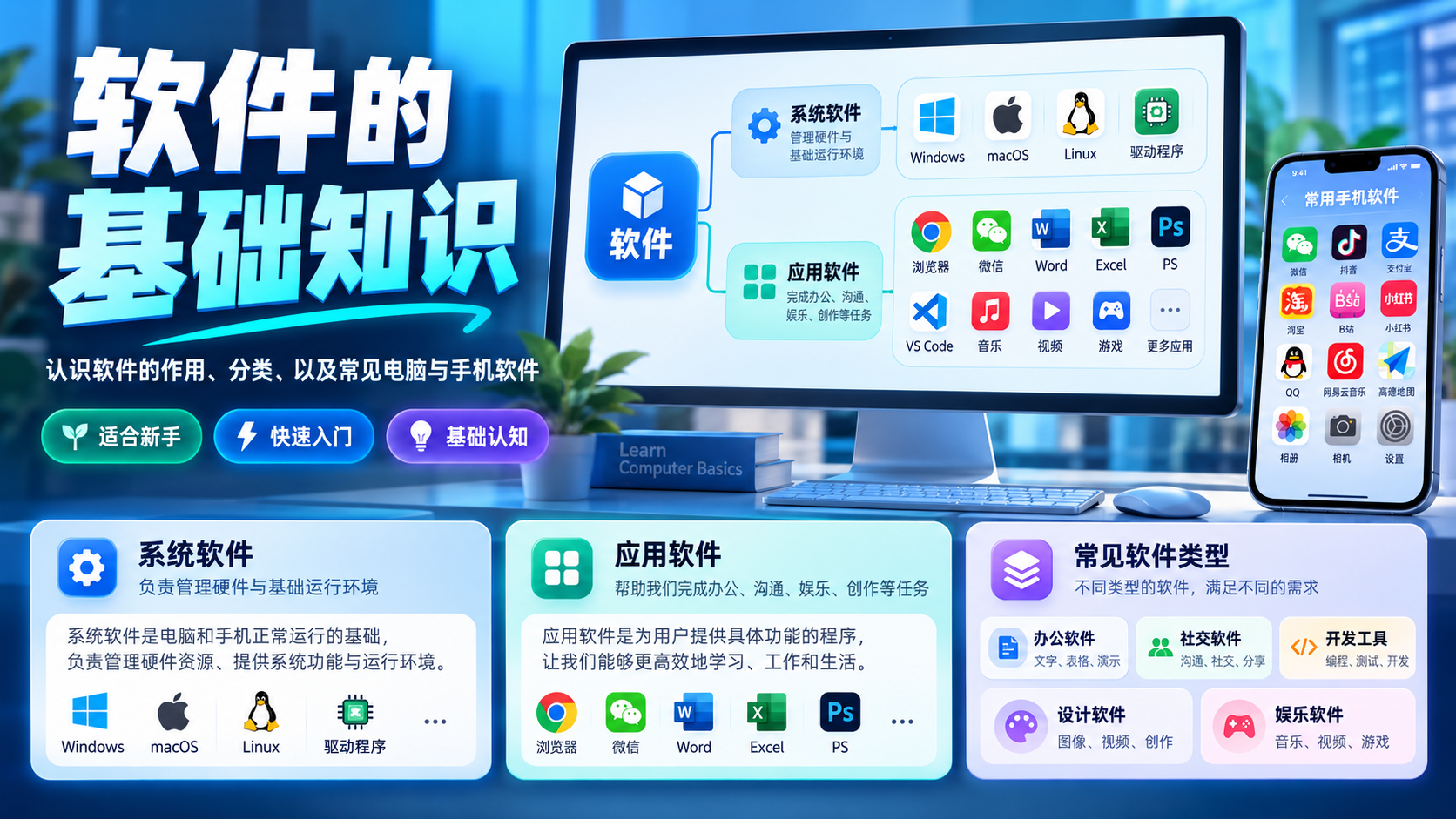 软件的基础知识封面